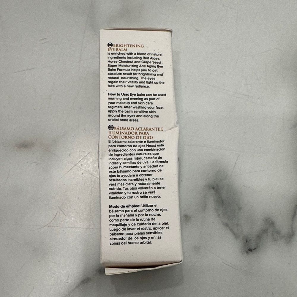 Nexx Radiance Eye‎ Balm - White and Cream - Picture 3 of 11